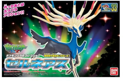 BANDAI Hobby - Pokémon - Xerneas, Geister Pokémon Modellbausatz