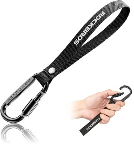 ROCKBROS Gancio per Bicicletta Porta Accessori Bici Gancio Universale Gancio per Passeggino Porta Borsa e Spese, Gancio per Moto per Carrozzina, fino a 80 kg