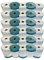 Handelskönig 30 Rollen Gewebe-Masker 1400 mm x 20 m (Karton) Abdeckfolie Klebeband Folie Gewebeband UV-Band
