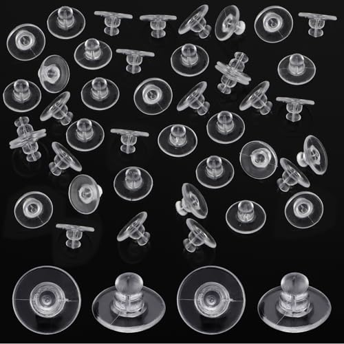 200 Stk Ohrstecker Verschluss Ohrring Verschluss Transparent Ohrringverschlüsse Solide Verarbeitung Ohrring Stopper Ohrstecker Verschluss Ohrring Stecker Verschluss Ohrringe Selber Machen Für Ohrring