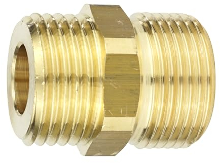 Adapter | für Hochdruckreiniger | bis 400 bar | M22x1,5 AG x 1/2 AG | Lanze Schlauch Hochdruckpistole