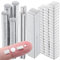 380 Stück Silber Neodym Magnete, 4 Verschiedene Größen, Starke Mini Magnete Zum Basteln, Magnete Klein Für Whiteboard, Handwerk, Kühlschrankmagnete, Magneten Starker Halt Flach