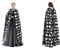 LPWTYCBV Hand Drawn Teapots And Cups Print Hooded Cloak Perfect For Halloween And Costume Parties