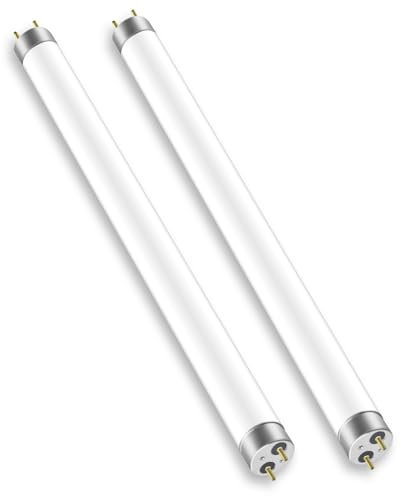 Caldarax 2 Pack BL T8 10W Lámparas de Repuesto para Lampara Antimosquitos, Tubo UV de 34.5cm para Lámpara Mosquitos Electrico/Insectos/Moscas