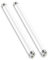 2 Pezzi BL T8 10W Neon per Zanzariera Elettrica, Lampade di Ricambio per Lampada Antizanzare, Lampadina UV da 34.5cm per Lampada Antizanzare/Zanzariera Elettrica