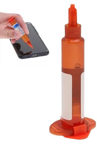 Fix - Pegamento agrietado para pantalla de teléfono celular, 10 ml, reparación de pantalla de teléfono celular, líquido óptico, transparente, pegamento para reparación de vidrio para teléfonos