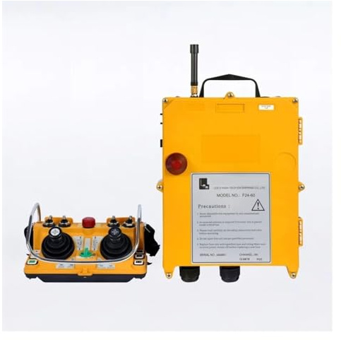 Kransteuerung, F24-60 Industrielle Fernbedienung 2 Fünf-Schritt Joysticks Hoist Kran Lift(V,24v)