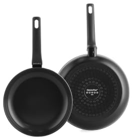 GreenPan Essence Bratpfannen-Set lot de poêles 28 cm aluminium forgé, revêtement antiadhésif en céramique, sans PFAS, compatible induction, compatible four jusqu’à 160 °C, compatible lave-vaissel