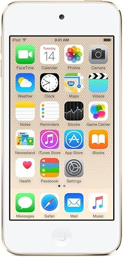 A pple iPod Touch 7. Generation 256 GB Gold iPod Touch in+ Kopfhörer Gold (Generalüberholt)