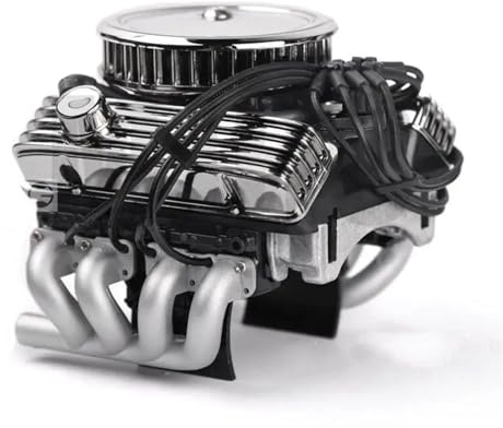 pour Axial pour Scx10 pour 90046 1/10 Voiture Rc GRC F82 V8 Simuler Moteur Ventilateurs De Refroidissement Radiateur Mise À Niveau Modification Composants Rc