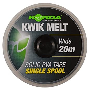 Korda Kwik-Melt PVA Tape Wide - PVA Band, Stinger Tape, Klebeband für Karpfen Montagen