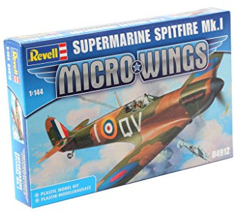 Revell Mirco Wings Supermarine Spitfire Mk.1 Flugzeug-Kunststoffmodellbausatz