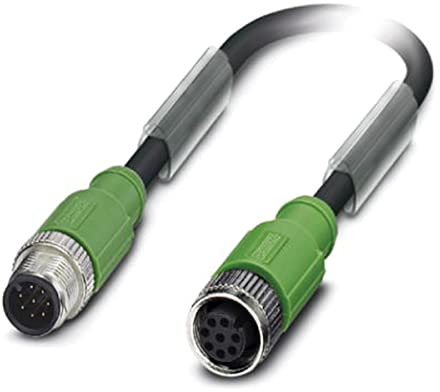 Phoenix Contact SAC konfektioniertes Sensorkabel 8-adrig Stecker / M12 Buchse, Länge 1.5m