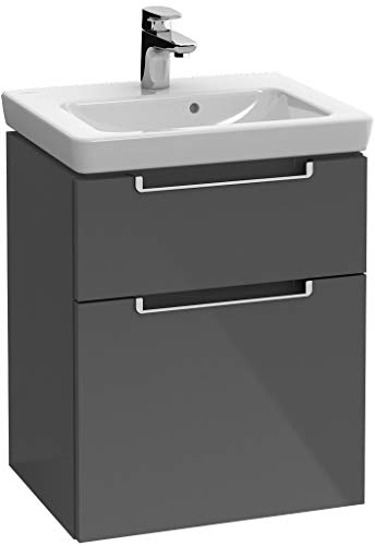 Villeroy & Boch Waschtischunterschrank Subway 2.0 A90710 485x590x380 Glossy Grey, A90710FP