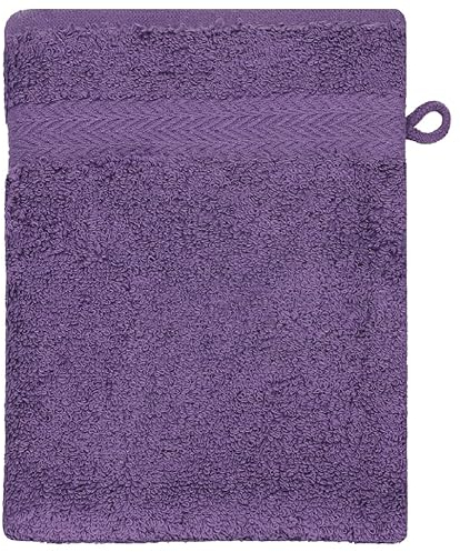 Betz Gant de Toilette pour Visage Corps Taille 16x21 cm 100% Coton Premium Couleur Violet