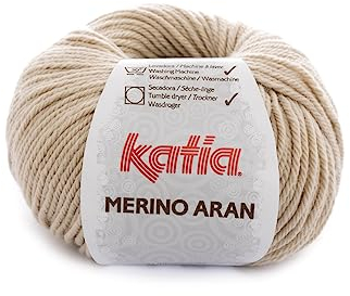 Katia Merino Aran - Farbe: Beige Claro (10) - 100 g/ca. 155 m Wolle