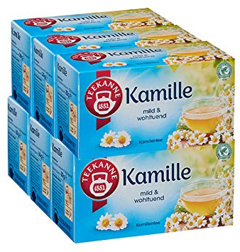 Teekanne Kamille 6er Pack
