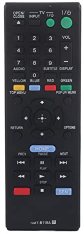 VBESTLIFE Ersatz Fernbedienung, Universal Fernbedienung TV Controller für Blu Ray,RMT-B119A