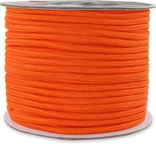 normani Allzweck-Outdoor-Seil 5 mm x 60 Meter Farbe Orange