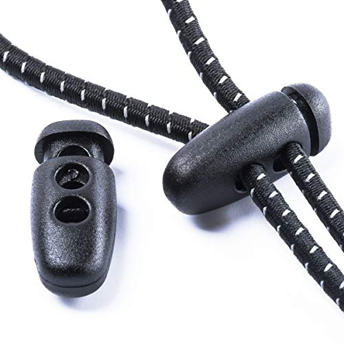 10 Stück Doppel-Kordelstopper, Kordelklemme -DROP/2- für 1,5-3mm Kordel