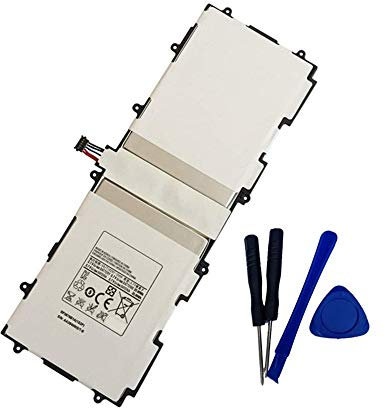WXKJSHOP Batería de Repuesto Compatible con Galaxy Tab 2 10.1 N8000 Gt-p5113 Gt-p5100 P5110 Gt-p7500 Gt-p7510 Galaxy Tab 10.1 & Gt-n8000 Gt-n8010 Gt-n8013
