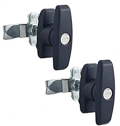 Serratura di sicurezza per armadietti per caravan/camper, con 2 chiavi (2 pezzi)