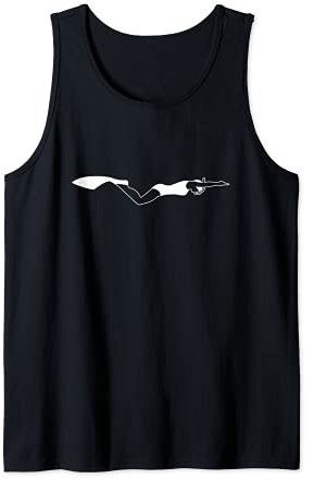 Finswimming Girl – Monoflosse zum Schwimmen Tank Top