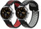 kwmobile Bracelet compatible avec Blackview X1 Smartwatch bracelet - 2x bracelet de rechange en silicone pour fitness tracker