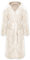 Gräfenstayn® Damen & Herren Kuschelfleece Bademantel mit Kapuze Größe S-XXXL Öko-Tex Standard 100 Flanell Fleece (XXXL, Creme)