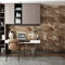 JSEVEM 40CM×9M Braun Weiß Marmor Tapete Selbstklebend Braune Marmortapete Klebefolie Steinoptik Selbstklebende Klebetapete Marmoroptik Wasserfest Möbelaufkleber Granit Folie Küche Bad Wandtapete