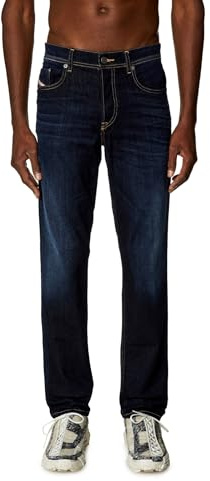 Diesel_2023 D-FINITIVE_Pants_Blau_32 Kurz