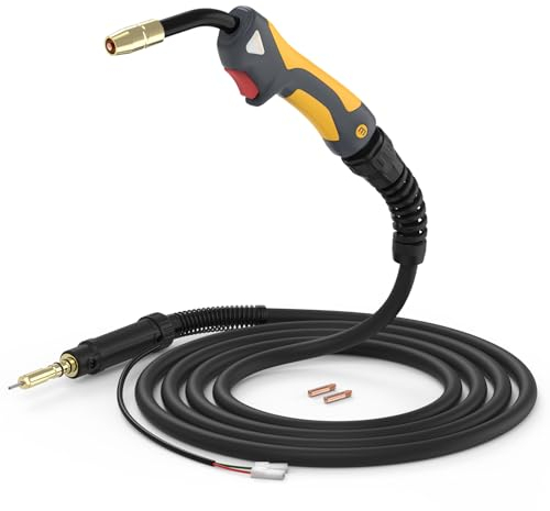 TOOLIOM MIG Schweißpistole Taschenlampe Stinger Ersatz für Hobart H-10 (195957)/H100S2-10 (245924), MIG Gun 100A 3 m passend für Hobart Handler 135 140 175 180 187