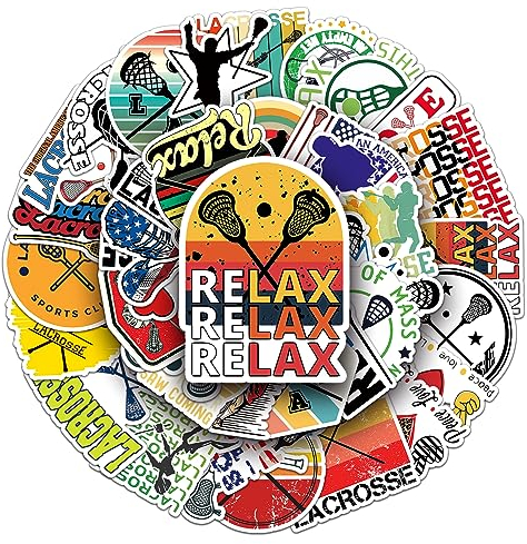 Hockey Sports Stickers Pack, Geschenk für das Team, Vinyl-Aufkleber für Wasserflaschen Laptops, Geschenke für Erwachsene und Jugendliche, Gepäck, Fahrrad, Motorrad, Skateboard-Aufkleber