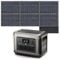 ALLPOWERS Centrale elettrica portatile R1500 1152Wh 1800W Con 600W Pannello Solare, LiFePO4 Batteria Backup Espandibile, 43dB UPS Generatore Solare per Campeggio, Festa, RV, Uso Casa, 0-80% in 40 Min
