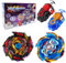 Acebwhtoy2 in 1 Bey Battling Tops Blade, 4D Metall Fusion kampfkreisel, Kampf Launcher Mit Griff, Kreisel Spielzeug Geschenk