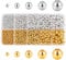 PH PandaHall 2340 Stück Abstandsperlen Aus Metall Runde Kugel Glatte Perlen 5 Größen Gold/Silber Für Armbänder Ohrringe Halsketten Ringe DIY Basteln Schmuckherstellung