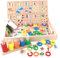 Alasum Kasten Lernspielzeug zählen Gehirnspielzeug mathespielzeug für Kinder Lernspielzeug zum Zählen travel Toys zabawki stymulujące rozwój Schulbedarf Lernspielzeug für Kinder