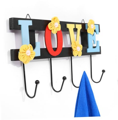 CAXUSD Love Wandhaken Kreativer Haken Aufbewahrung Von Handtüchern Kleidung Schlüsseln Und Für Badezimmer Und Küche Dekorative Wanddekoration Für Zuhause