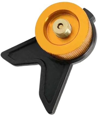 PAMINGONO Messing-gastank-konverterkopf Butan-konverter-anschluss Für Camping-ofen Outdoor-versorgung Tragbar Für Grillen Picknicken Wandern