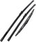 Juego de escobillas limpiaparabrisas para Seat Ibiza 6L 2006 2007 2008 Parabrisas De Coche Escobillas Limpiaparabrisas Cepillo de Lluvia
