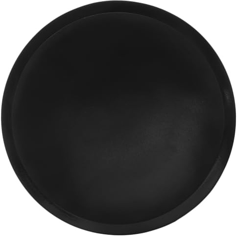 MAGICLULU Schwarze Silikon Trommelmatten mit Schallschutz Tragbares Übungspad für Schlagzeug zum Effizienten Üben und Dämpfen von Geräuschen