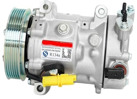 Compressore AC Aria Condizionata, Compatibile for Peugeot, 207 208 308 3008 508 5008 Citroen C3 C4 C5 9800839580 9800840180 9819711680 9822826880, Unità