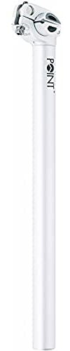 Point Sattelstütze Deluxe - Aluminium, silber, 350 mm - ∅ 28,6 mm, 30068605