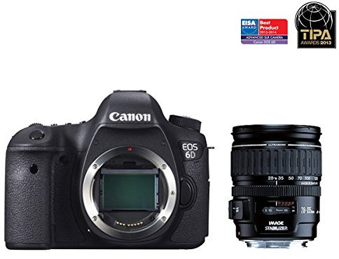 CANON Appareil photo reflex numérique EOS 6D + 28-135 IS USM Noir Garanti 3 ans