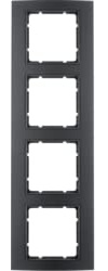 Marco B.3, 4E, aluminio, negro/antracita