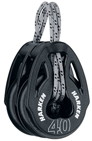 HARKEN - Poulie Carbo T2 Lashing 18/29/40mm - Double, 40 mm