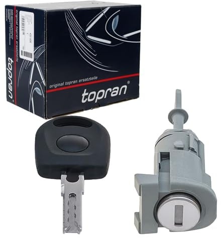 Topran 113 571 Schließzylinder links | 113 571 Kompatibel mit Bora I (1J2),Bora Variant (1J6),Golf IV (1J1),Golf IV Variant (1J5)
