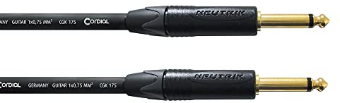 CORDIAL Cable Guitarra jack recto 3 m Cable INSTRUMENT Peak Standard