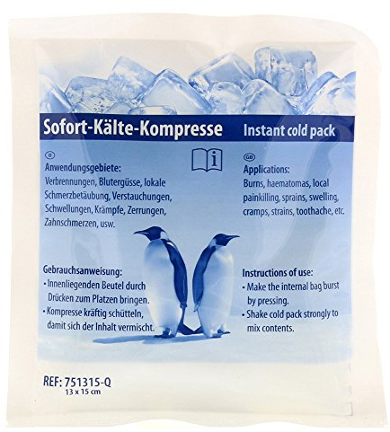 Sofort Kälte Kompresse Quick 13x15 cm