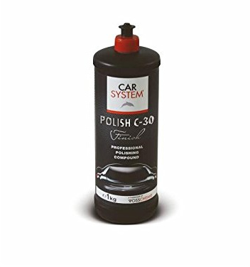 CARSYSTEM Feinschleifpolitur Polish C-30 finish anthrazit 1 kg 151.636